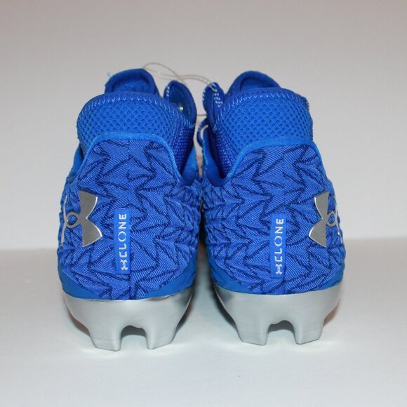 Under Armour UA Spotlight 4 MC Royal Blue Football Cleats Men's Size 10.5 RARE - Picture 5 of 6